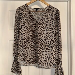 Aqua Leopard Top